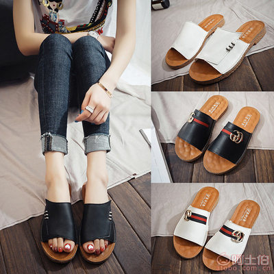 【2017夏季新款涼拖鞋女休閑低粗跟舒適夾趾一字型簡(jiǎn)約女鞋廠家直銷8106】臺(tái)州市黃巖冰金鞋業(yè)商行 - 產(chǎn)品庫(kù)
